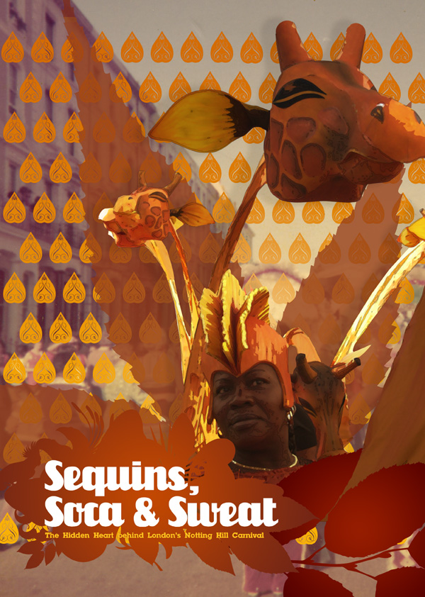 Sequins, Soca and Sweat Poster